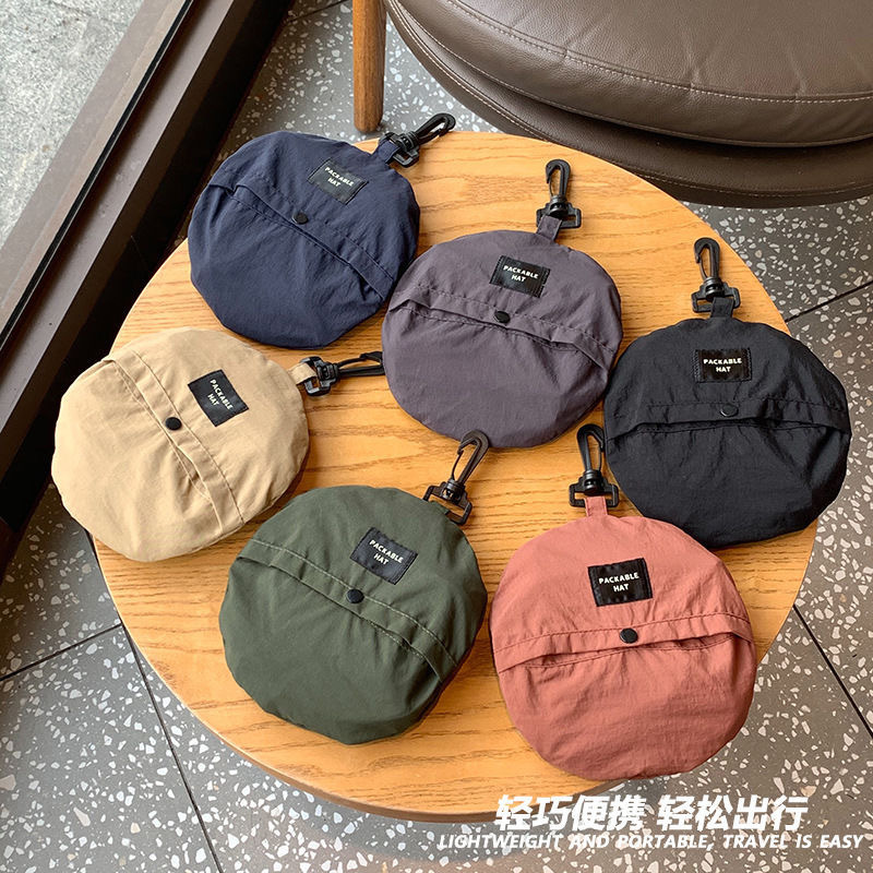 Large head circumference adjustable bag outdoor hiking hat women quick-dry fisherman hat extra large brim sun protection hat men sun hat