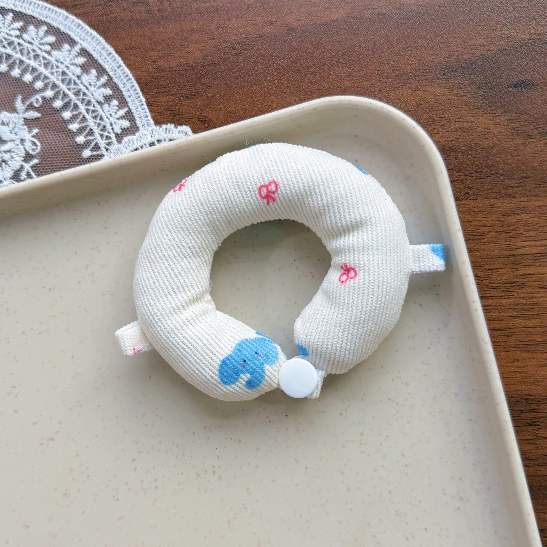 Zsiga Gazi sister/Mlolly/Dimoo/cotton doll 10cm outdoor U-shaped pillow lanyard anti-lost buckle pendant