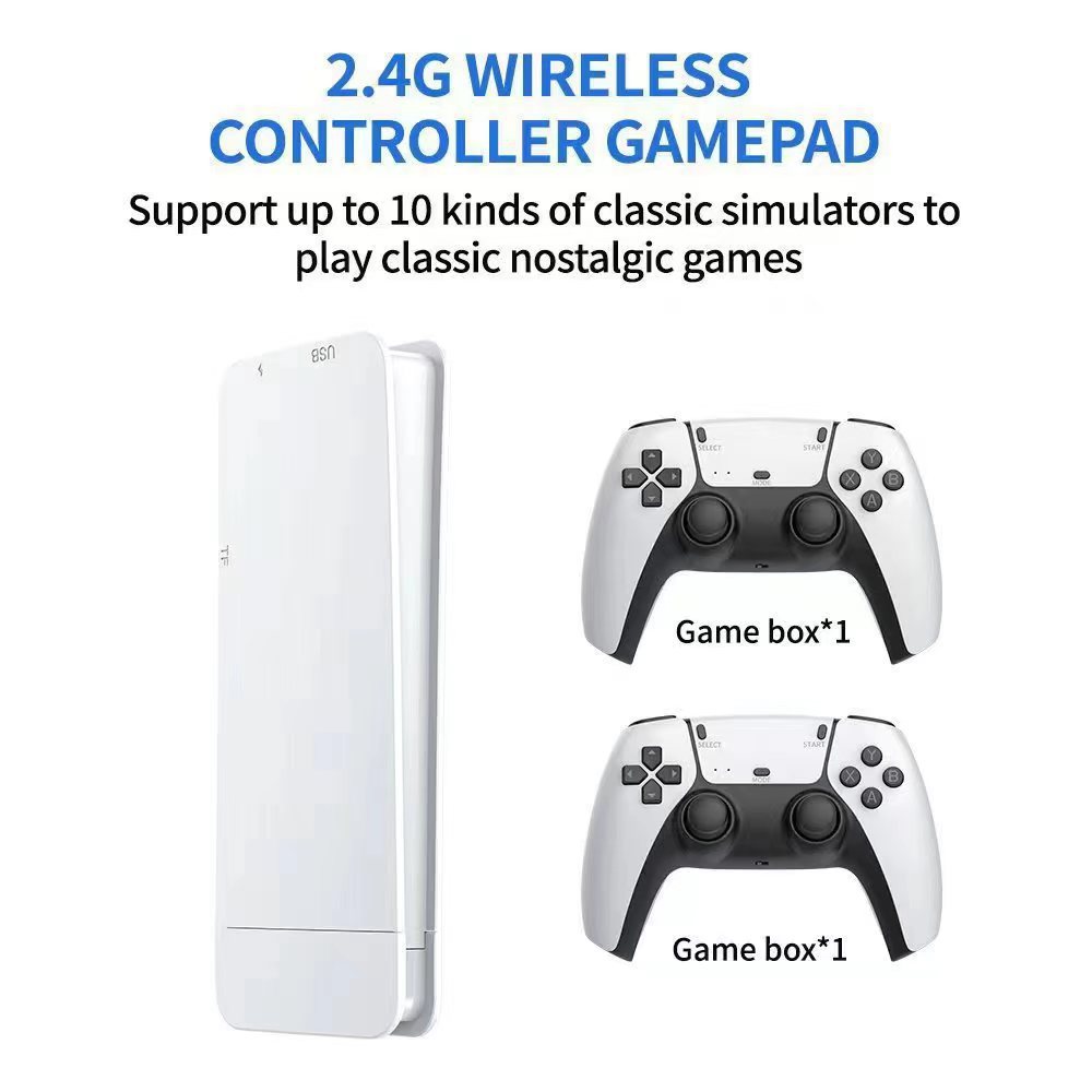 M15 Game Console Wireless 2.4G Dual Player Controller HDMI Arcade HD Game Console TV Game Console