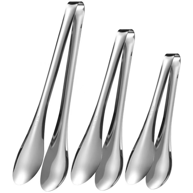 304 stainless steel no-hole delicate clip, buffet clip, barbecue clip, steak clip, food bread clip, multifunctional food clip