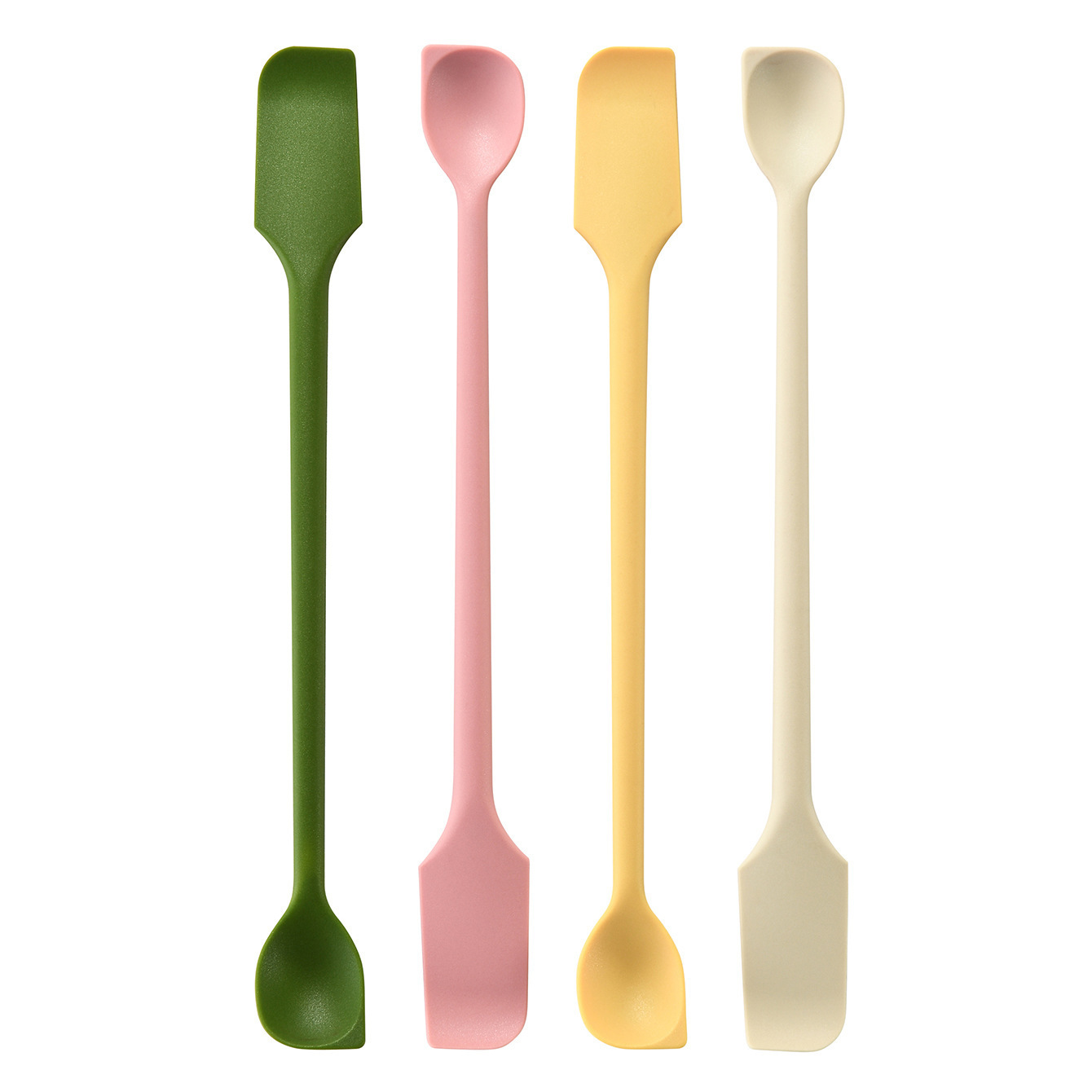 Kitchen Silicone Scraper Baking Supplies Jam Spoon Spatula Cake Scraper Silicone Knife Scraper Spatula