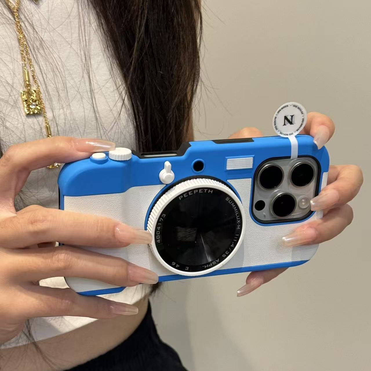 Integrated 3D Camera Case for iPhone 16 Magnetic Phone Case Apple 15 Full Coverage Hard Shell 14