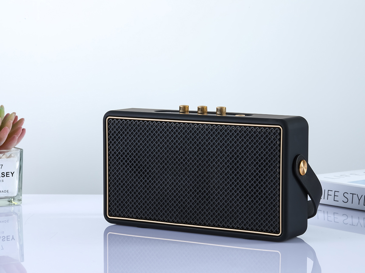 2024 M18 Bluetooth Speaker Portable Handheld Outdoor Wireless Heavy Bass Small Speaker Book