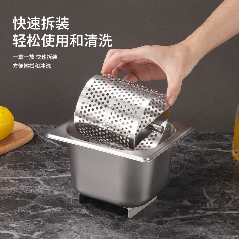 Thickened stainless steel butter spreader American-style burger tool butter roller street burger