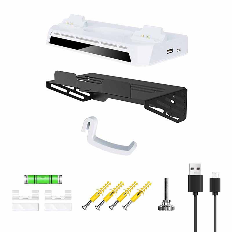 ps5 game controller wall charger PS5 host universal wall mount bracket elite game controller