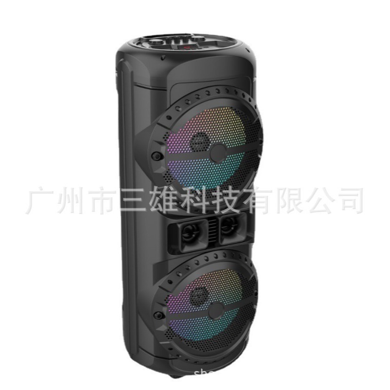 ZQS12201 Bluetooth Speaker Bass Wireless Outdoor Square Dance Speaker High Power Card Speaker Custom