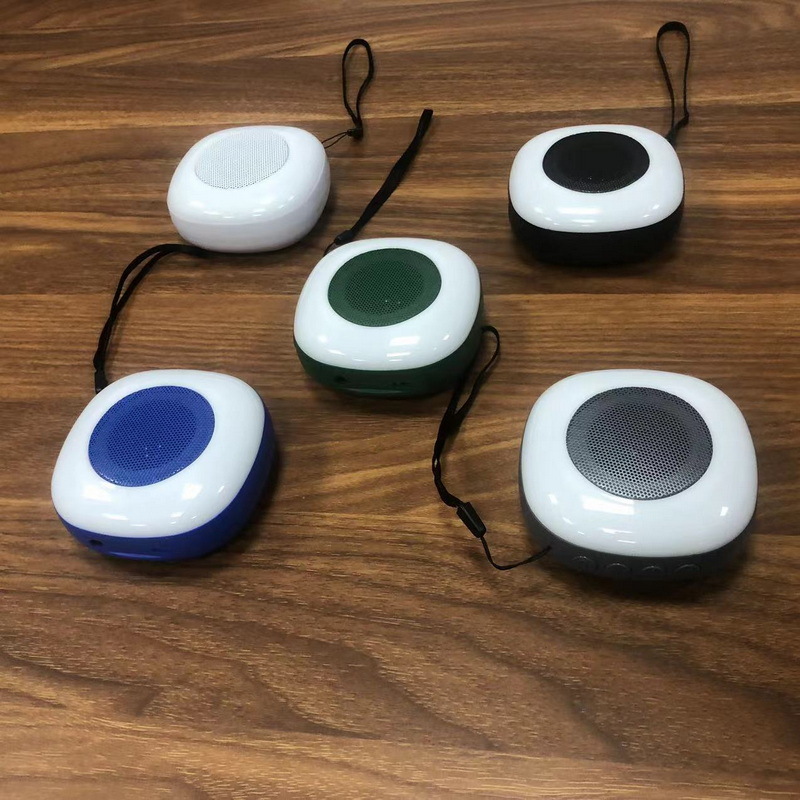 RGB Running Light Gift Bluetooth Small Speaker Outdoor Mini Wireless Portable Glowing Audio RGB Light Effect