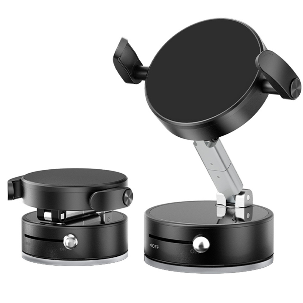 Vacuum Suction Magnetic Stand Car Desktop Universal Phone Holder Foldable Rotating Phone Stand