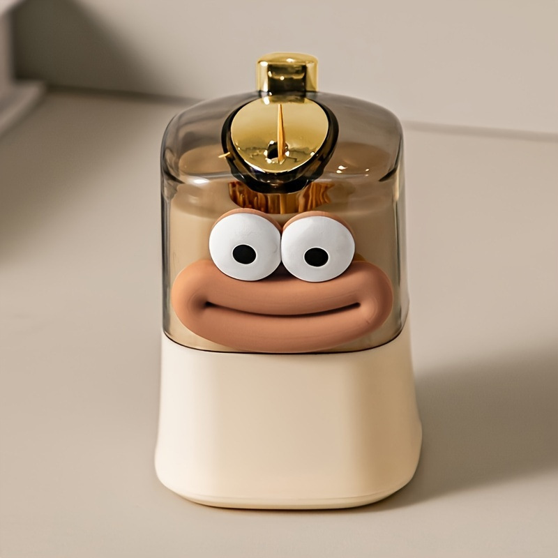Toothpick Holder Automatic Pop-up Home Use Cream Style New Restaurant Toothpick Box with Toothpicks