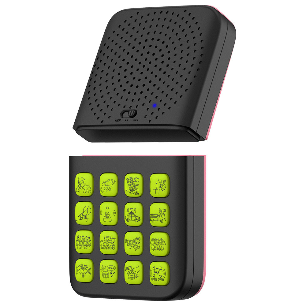 Zongxin T16 Children's Fun Sound Maker 16 Sound Effects Button Prank Gift Toy Remote Control