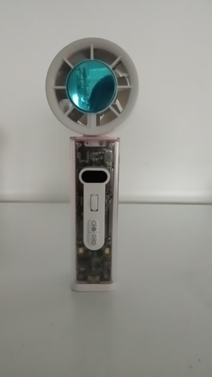26 New Star Handheld Stepless Wind Speed Cooling Small Fan USB Charging Portable Swivel Fan K75