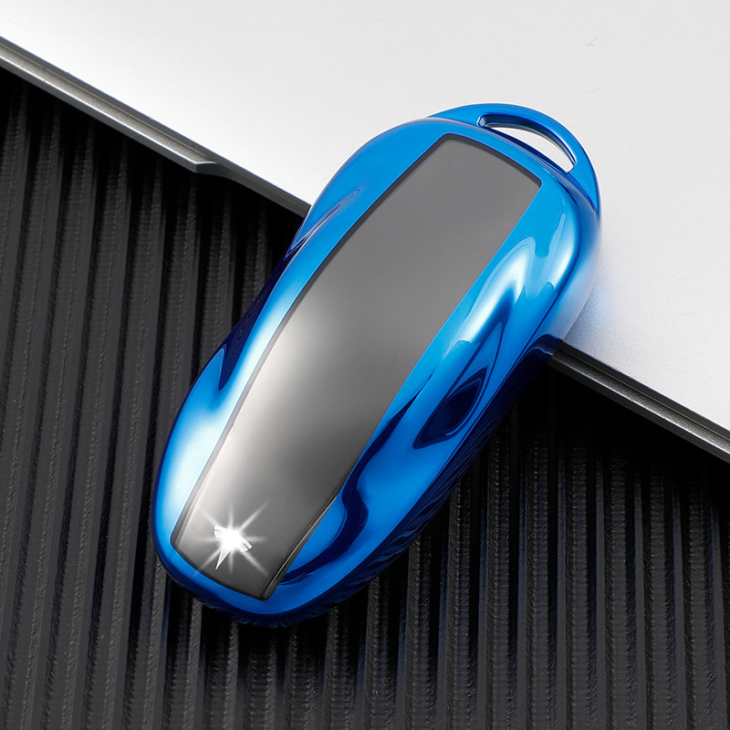For Tesla Key Case Model Y/Model 3 Card Shell Model S/X Car Bag Buckle Female