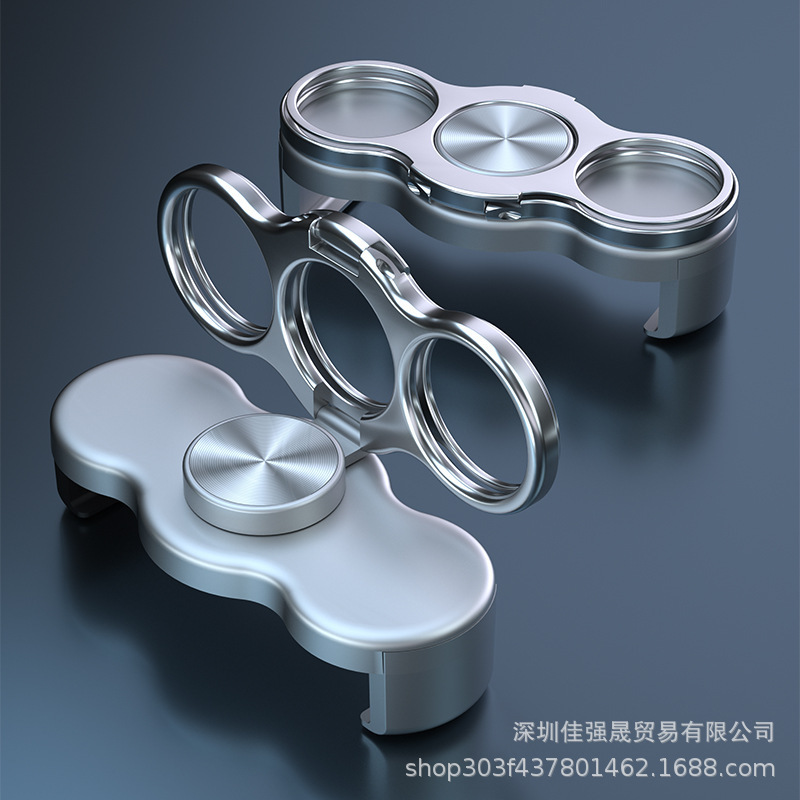 Three Finger Ring Magic Ring Stand Lazy Desktop Live Streaming Video Browsing Horizontal and Vertical Dual-purpose Multifunctional Stress Relief