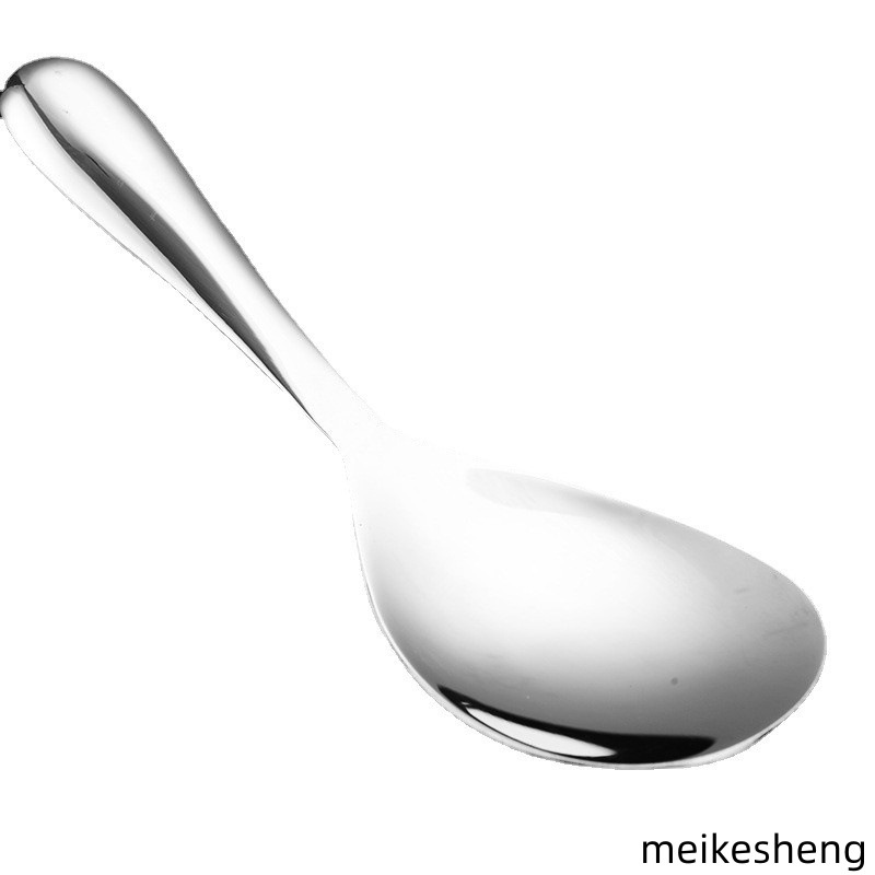 304 stainless steel exquisite universal rice spoon household rice spoon thickened non-stick rice spoon large spoon serving spoon