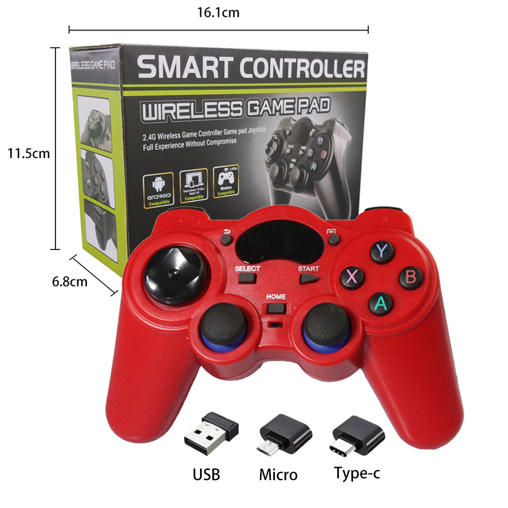 2.4G Wireless Controller Android Smart Wireless Controller Compatible with P3 Steam TV Box TVBOX PC360