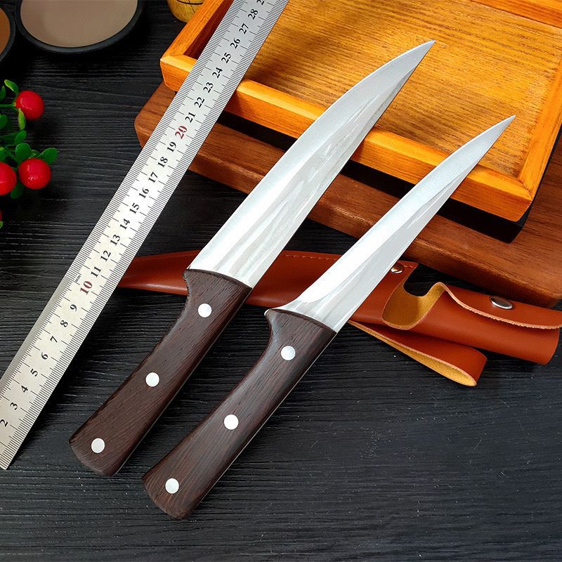 Yangjiang Hand Forged Boning Knife Meat Knife Beef Mutton Pork Slaughter Knife Pork Stall Boning Special Pointed Knife