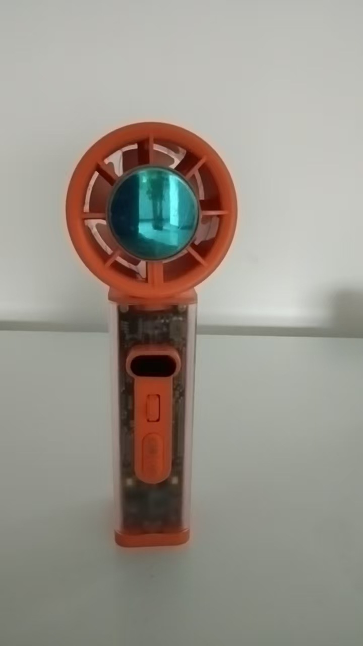 26 New Star Handheld Stepless Wind Speed Cooling Small Fan USB Charging Portable Swivel Fan K75