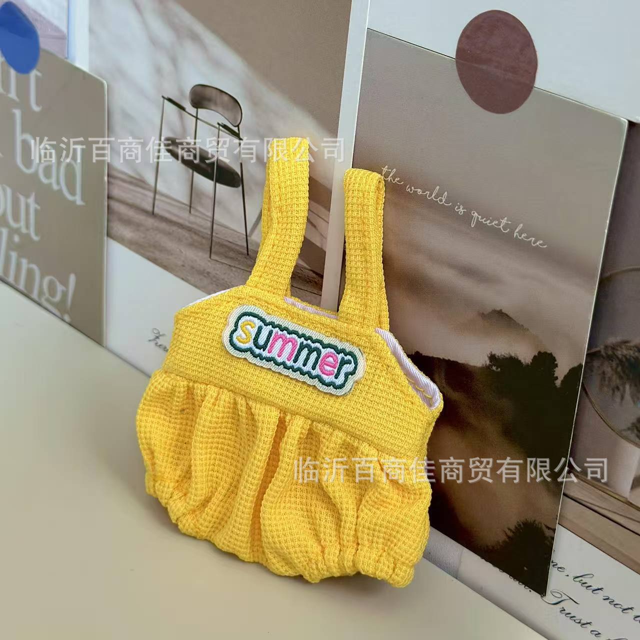 Small pants 10cm pendant doll clothes 14cm dog plush toy overalls replacement doll clothes