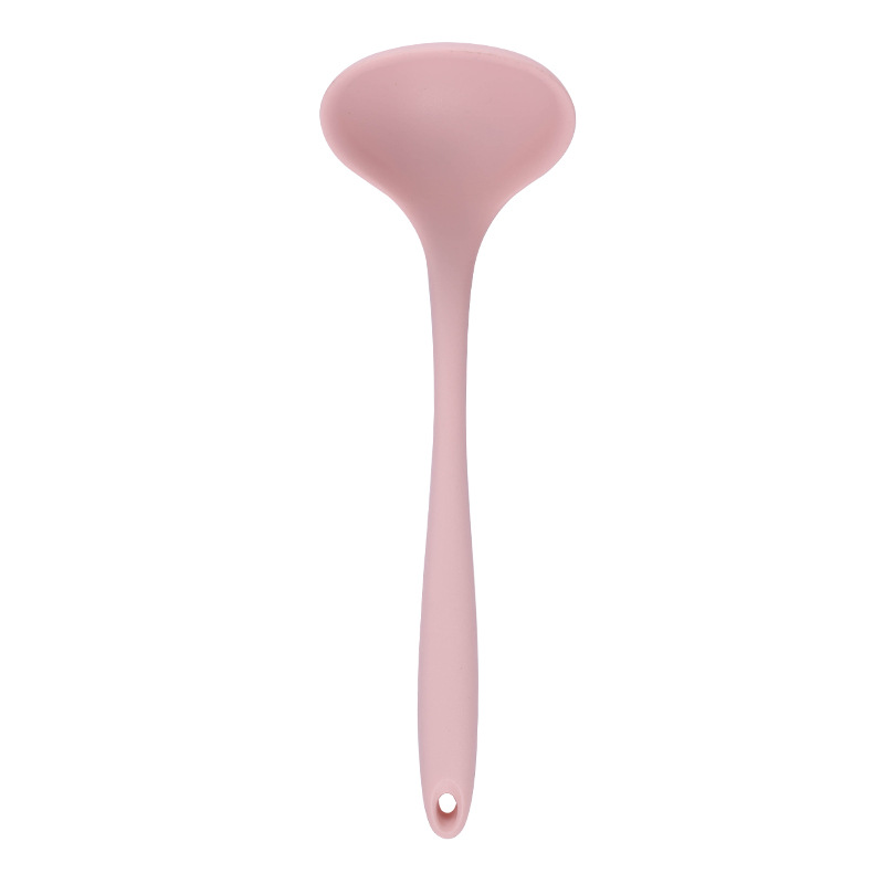 Silicone Kitchen Utensils Soup Spoon Spatula Slotted Spoon Non-stick Pan Kitchenware Food-grade Kitchen Set