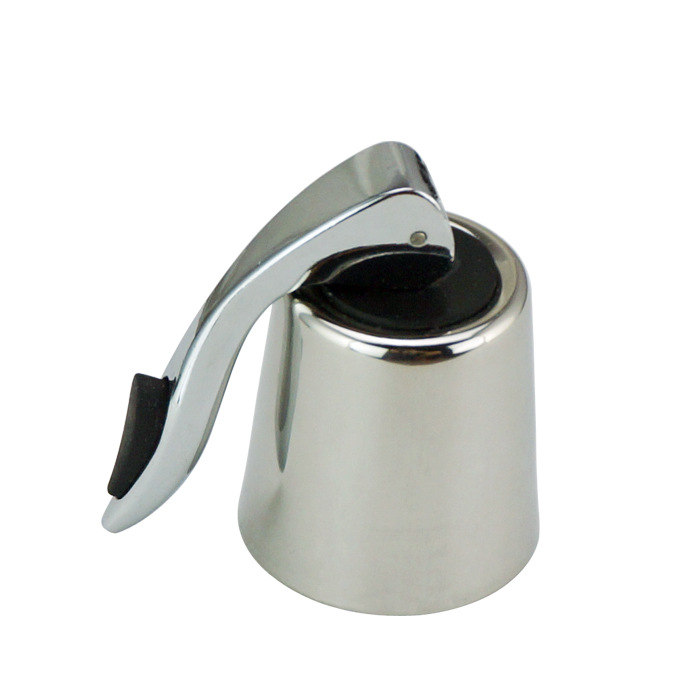 Thickened material stainless steel red wine stopper wine bottle stopper fresh-keeping red wine stopper metal bottle stopper