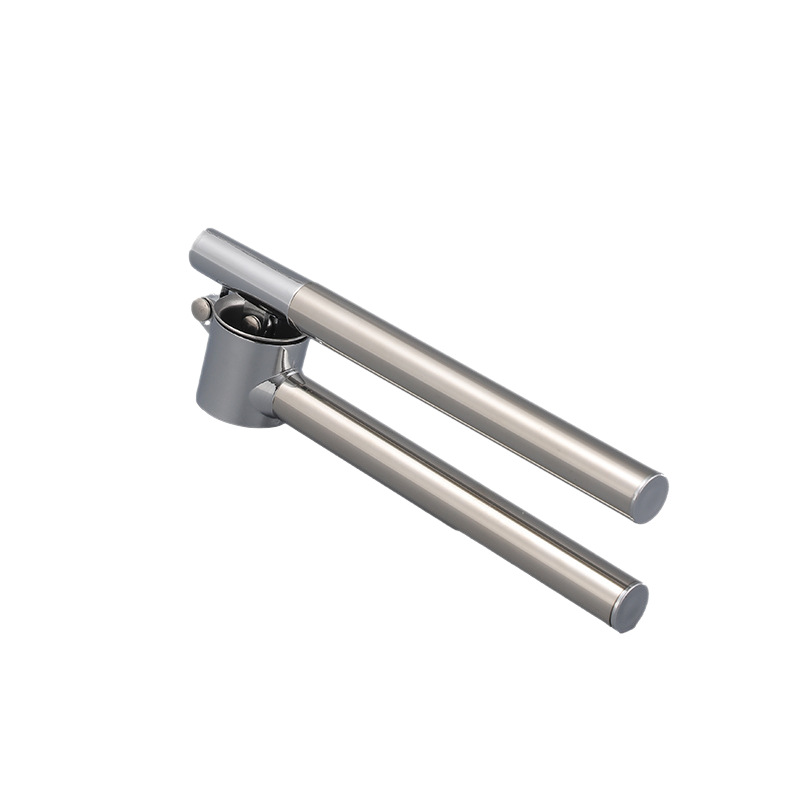 Stainless Steel Extended Garlic Press Garlic Peeler Household Lightweight Manual Multifunctional Garlic Clamp Kitchen Small Tool Garlic Masher