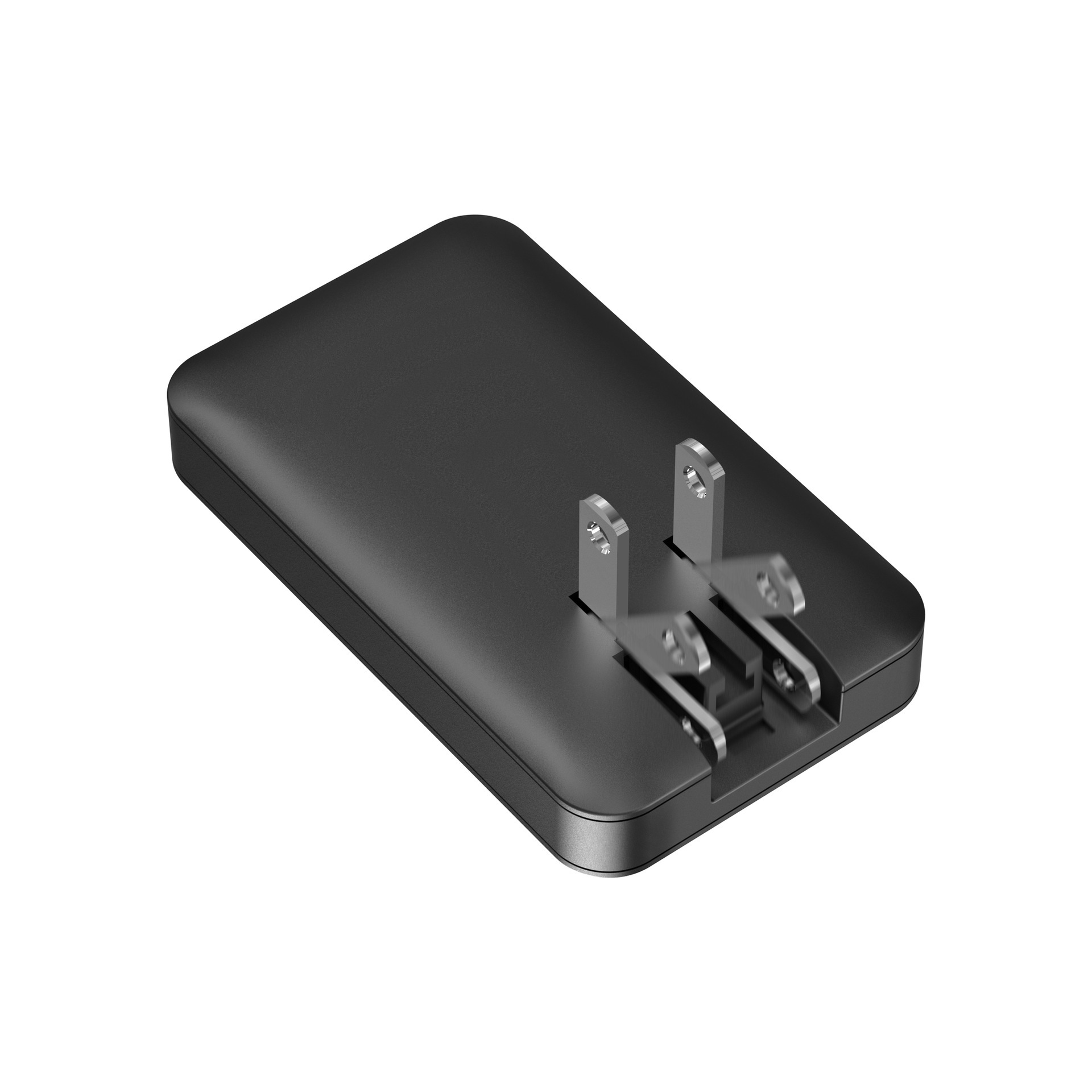 Foldable 65W GaN Charger Ultra-Thin Fast Charging Head Global Universal Replaceable Plug Multi-Function Travel Charger