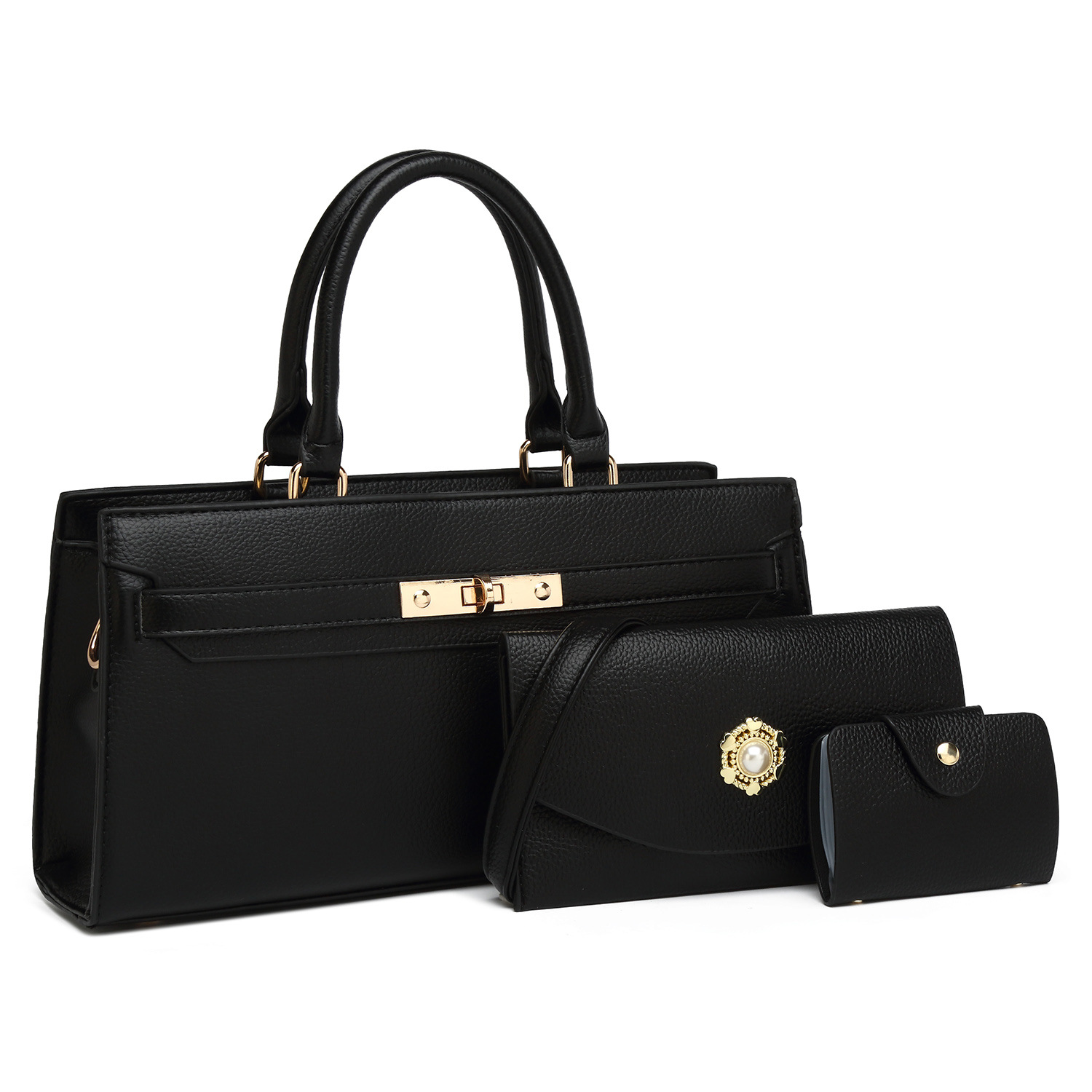 2026 women's bag new Kelly bag handbag multi-pocket Birkin shoulder crossbody commuting large bag