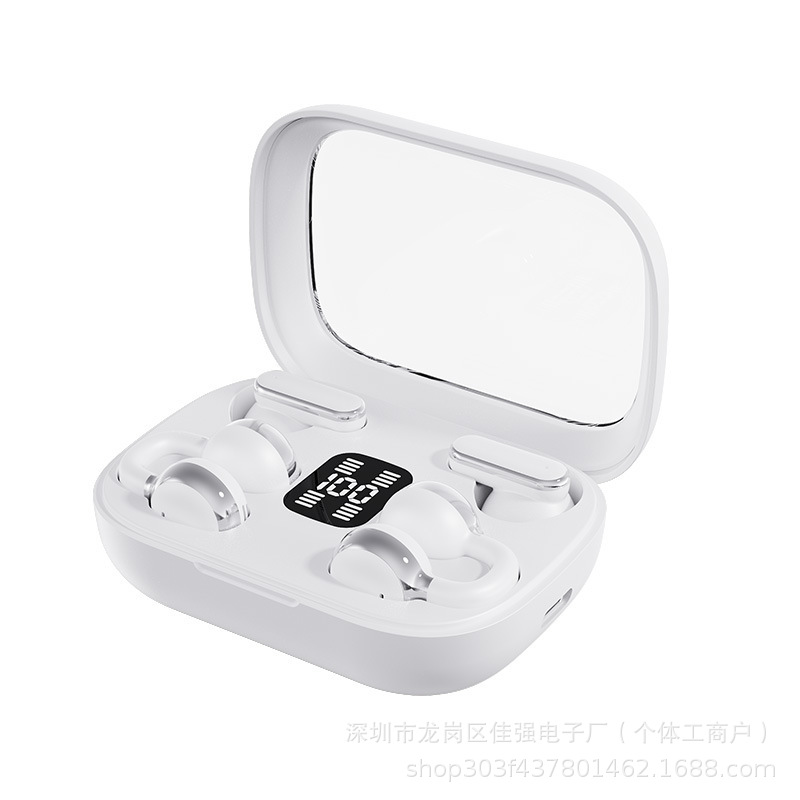 [Four Earbuds] Wireless Bluetooth Earbuds New Ear-clip Semi-in-ear 2-in-1 High Sound Quality Ultra-long Battery Life