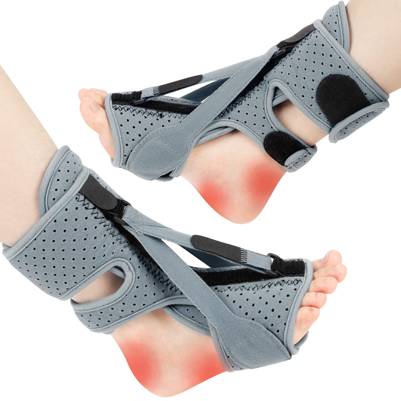 Foot Drop Orthosis Plantar Splint Rehabilitation Supplies Recovery Fixation Foot Support Set Ankle Brace