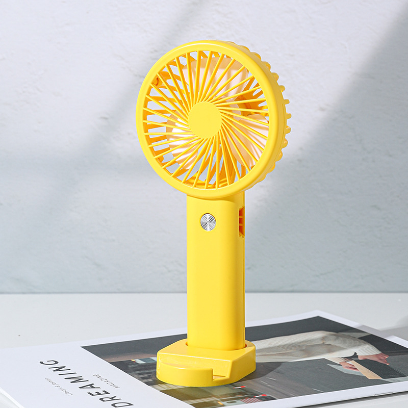 Pin Early Summer New Three Gears Lithium Battery Strong Wind Portable Mini USB Charging Candy Small Fan Gift