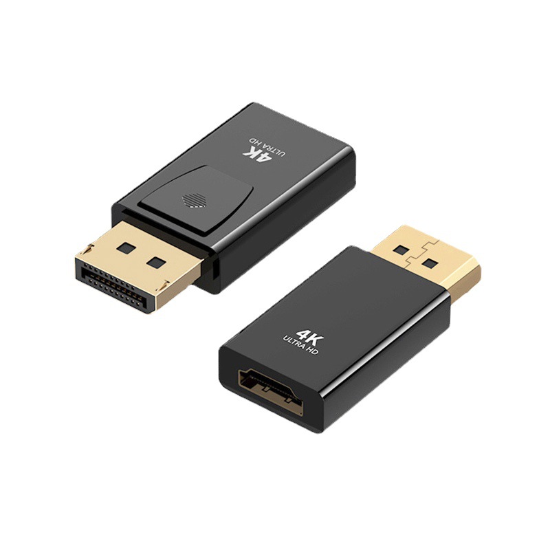 DP to HDMI adapter head computer to monitor projector 4K HD converter standard DisplayPort
