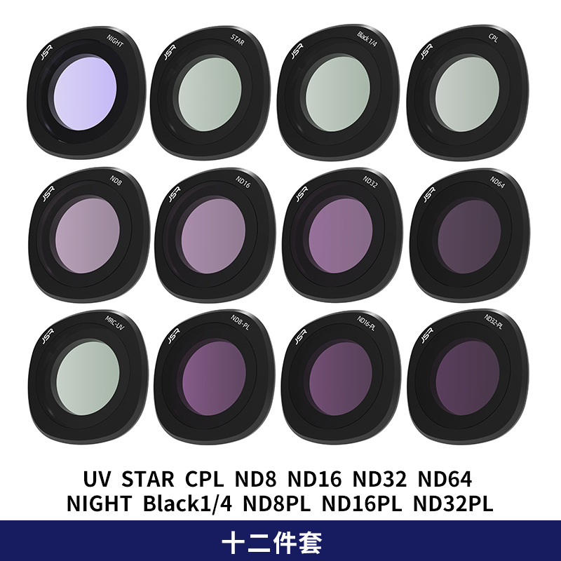 JUNESTAR filter CPL filter ND filter black for DJI NEO 2 drone accessories