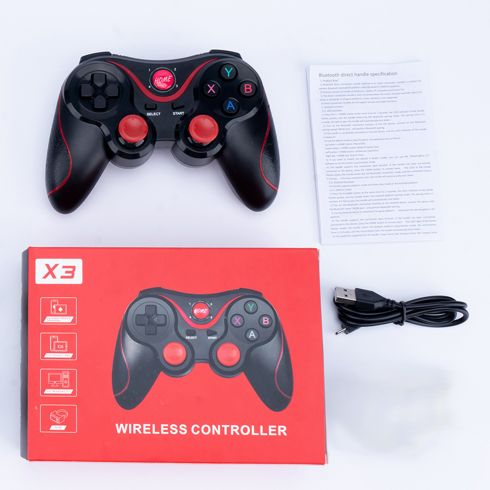 X3 Wireless Bluetooth Game Controller Direct Connect Android System IOS Chicken Eating Game Controller