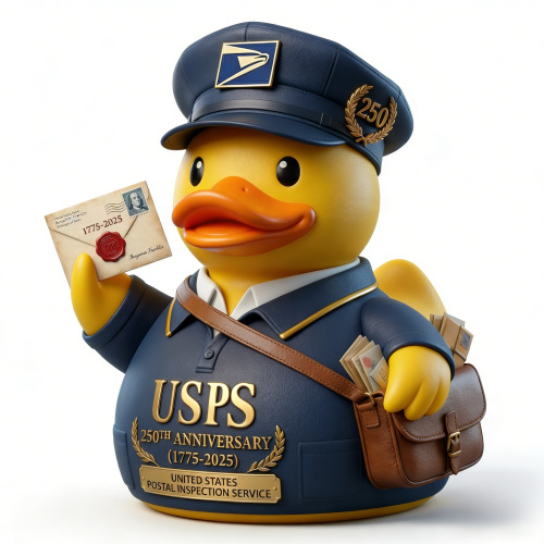 Independent Station New 2026 Cartoon Duck Resin Craft Ornament