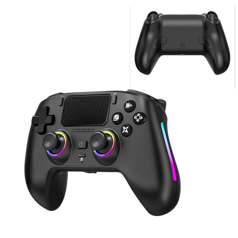 New PS5 game controller magnetic cover RGB lighting macro programming microphone wireless Bluetooth Hall ps5 controller