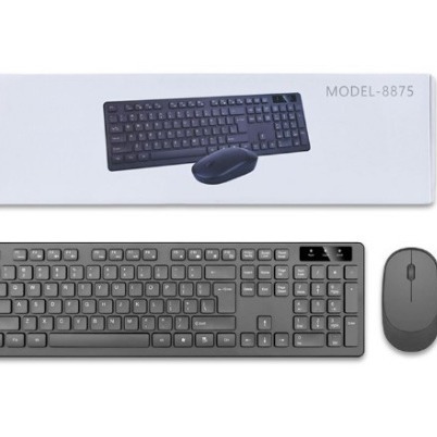 TJ-808 Neutral 2.4G Wireless Keyboard Mouse Set Can Be Silk Screen Language Russian Arabic Spanish