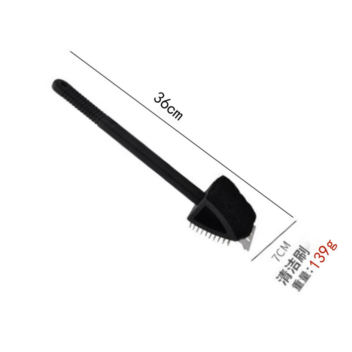 Special BBQ Grill Cleaning Brush Grill Rack Brush Grill Net Kitchen Tool Steel Wire Outdoor Stainless Steel Wire Brush