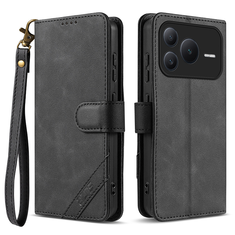 Applicable to Honor win phone case flip wallet Honor power anti-drop protective case with lanyard power2
