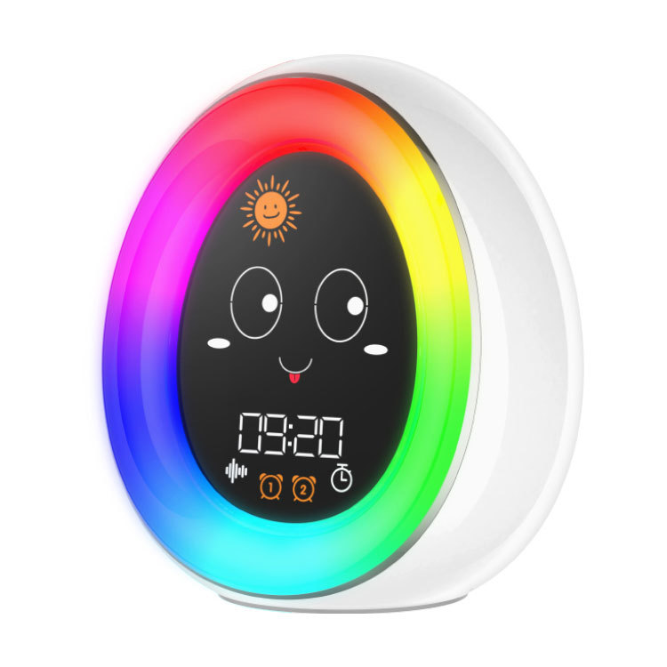 Children's Time Electronic Alarm Clock Smart Manager Student Wake-up Light Charging Multifunctional Sleep Serenade