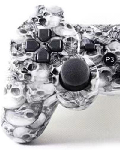 P3 controller wireless Bluetooth dual vibration snowflake buttons universal buttons multi-color PS3 game controller