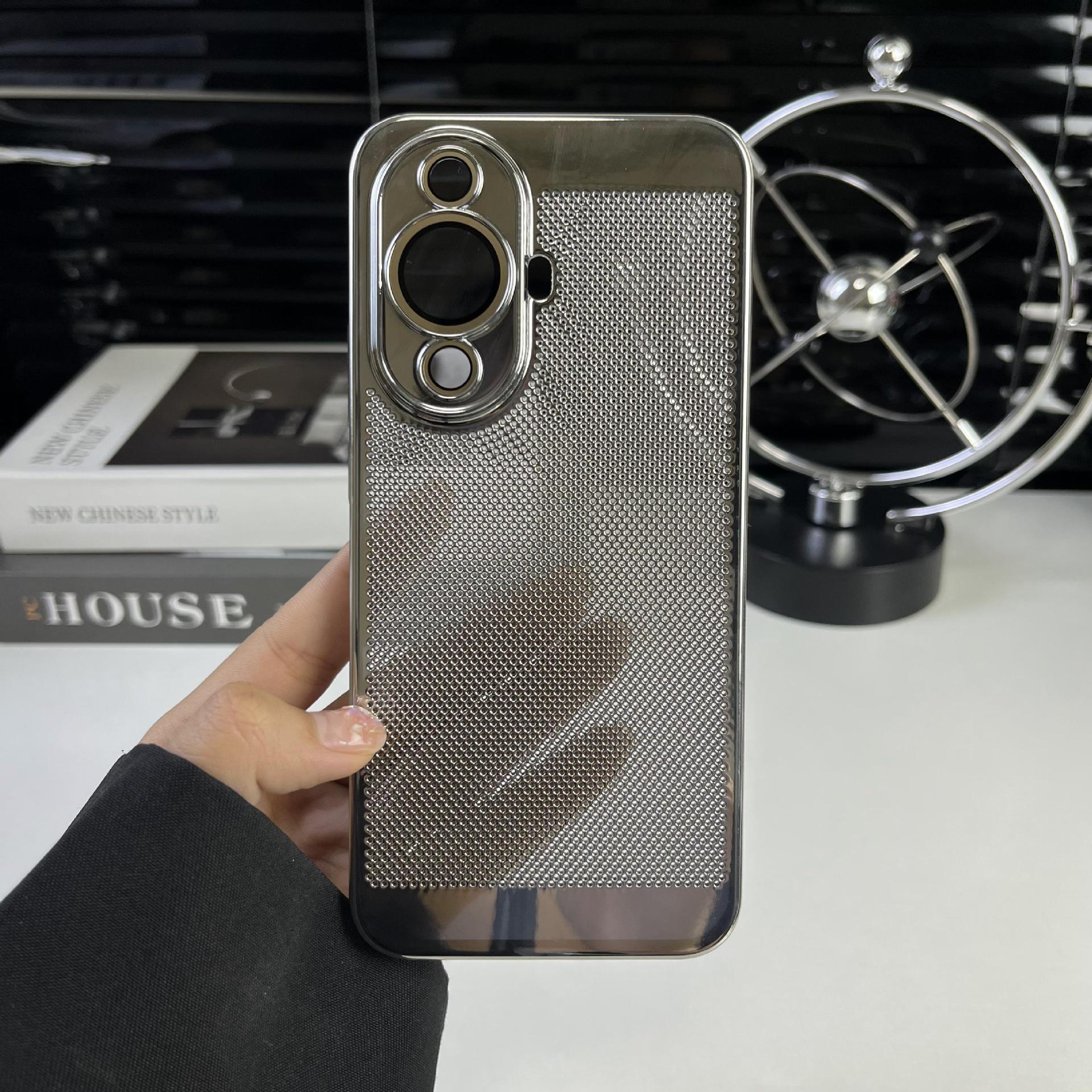 Heat Dissipation Breathable For VIVO X90P/x80p Phone Case OPPO Reno9pro Electroplated Anti-Drop Protective Case