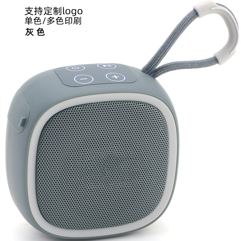 New Bluetooth speaker small steel cannon portable gift card small audio outdoor mini wireless Bluetooth speaker