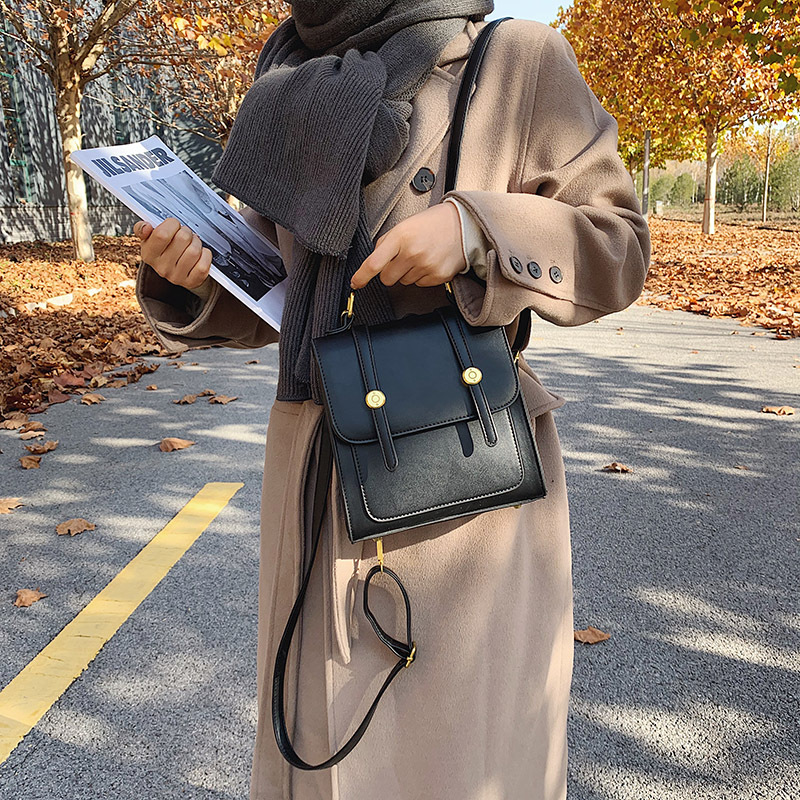 2026 New PU Leather Women's Small Backpack Simple Soft Leather Double Shoulder Bag Multi-purpose Bag