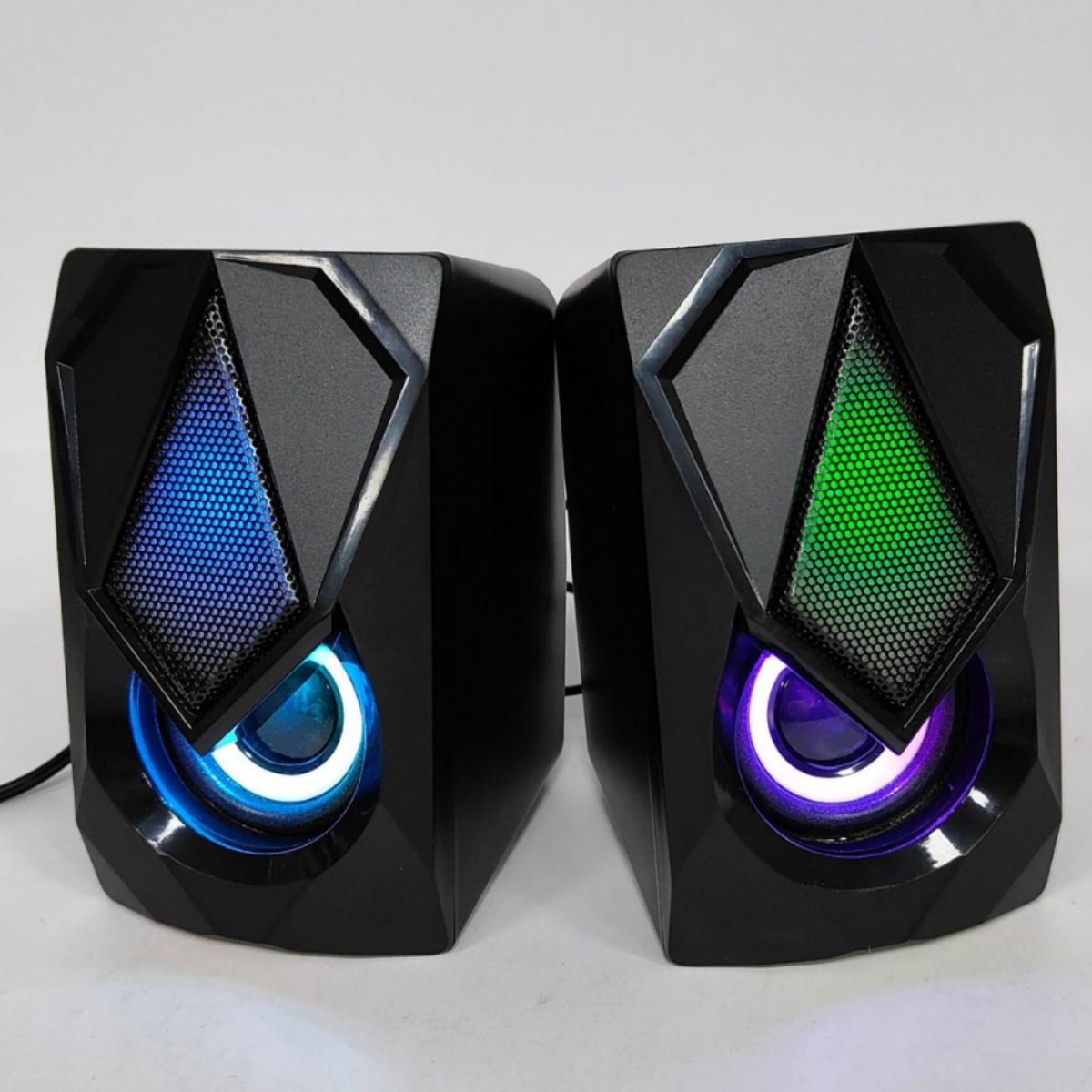 New RGB Light Speaker Desktop Home Computer Notebook Multimedia Wired Subwoofer Speaker