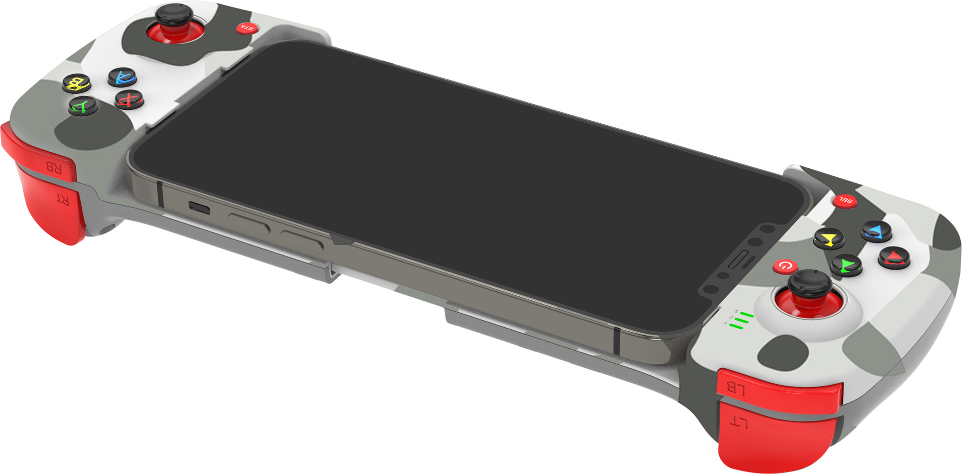 D3 mobile phone Bluetooth wireless game controller mobile game stretch V3 direct connection Android iOS MFI game