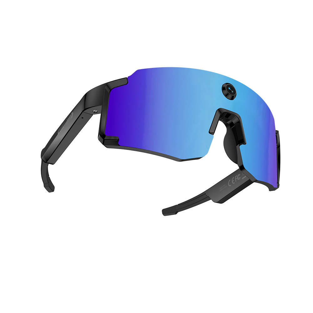 Sports Outdoor Cycling AI Smart Glasses Polarized Sunglasses 800W Camera Photo Video