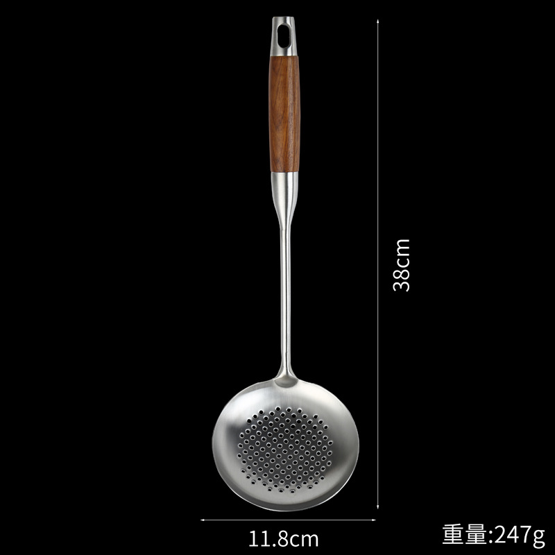 304花梨木漏勺