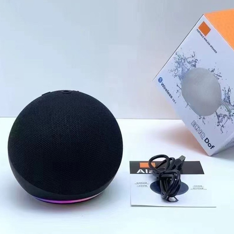 alaxe Bluetooth Speaker Heavy Bass Outdoor Home Cartoon Owl Desktop Football Mini Speaker