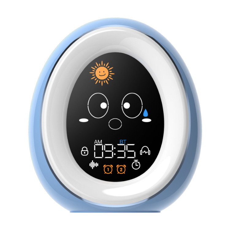 Children's Time Electronic Alarm Clock Smart Manager Student Wake-up Light Charging Multifunctional Sleep Serenade