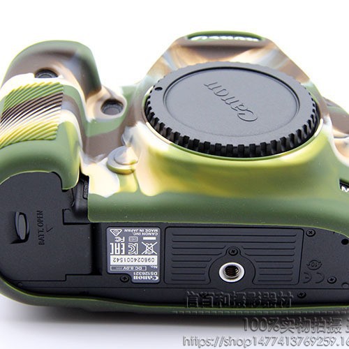 Silicone protective case for Canon 5D4/5D3/5DS/5DSR/6D/70D/80D/700D650D